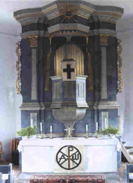 Der Altar in St. Johannis
