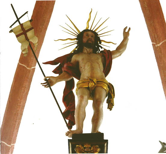 Christus mit Siegesfahne
