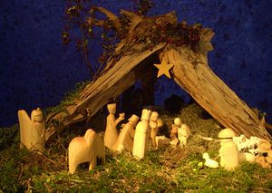 Weihnachtskrippe Langensendelbach